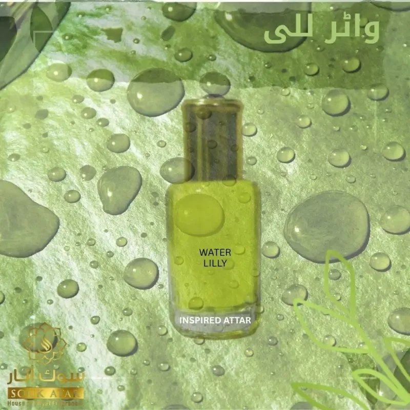 Water Lily Attar – Long Lasting Alcohol-Free Floral Aquatic Roll On  Attar and  Perfume | Souk Attar