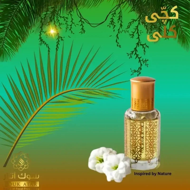 Kachi Kali Attar – Fresh Green Roll On Attar