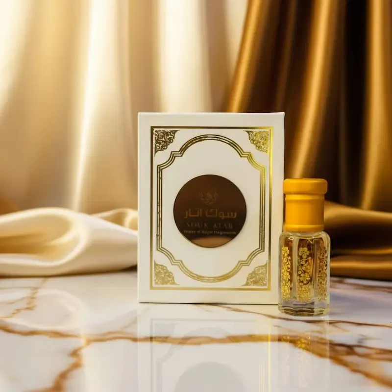 MARJ Attar – Fresh Green Jasmine Musk Non Alcoholic Roll On